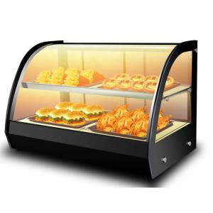  Fast Food Electric Food Warmer Display Pastry Showcase with 220V 250W Voltage Customize Manufactures