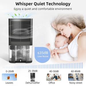 2L Moisture Absorber Smart Household Room Air Mini Dehumidifier