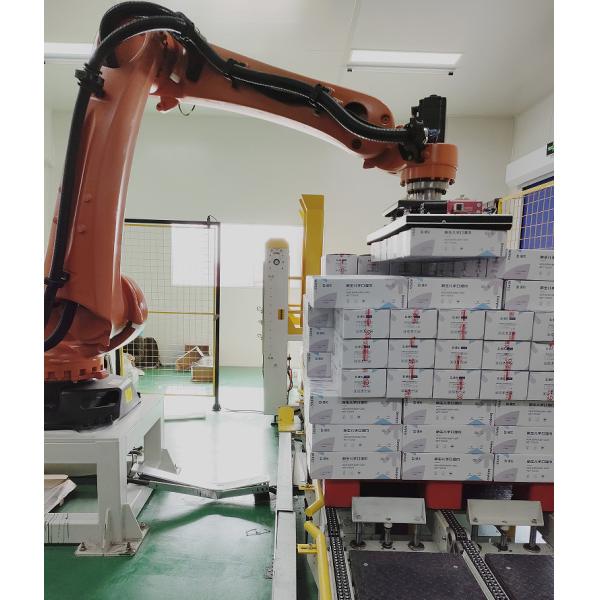 Robot Pallet Stacking Kuka Robot Arm KR180PA Robot Simulation Software