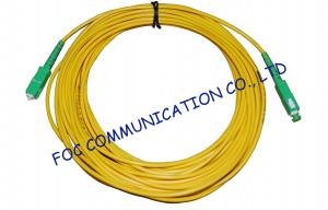  High Stability Fiber Optic Cable Assembly , CATV System SM Simplex SC SC Patch Cord​ Manufactures