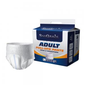 China Unisex Senior Men and Women Ultra Thick Adult Panty Diaper with Super Absorption on sale