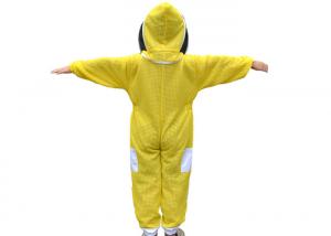  Children Yellow Color Three Layer Ventilated Beekeeping Protective Clothing Manufactures