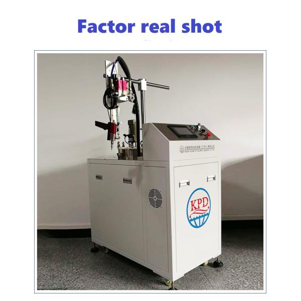 High Precision Semi-Auto Two Component Glue Mixing Machine for AB Polyurethane Dispensing