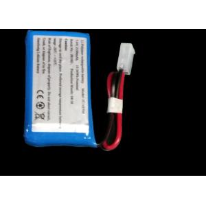 Buy cheap Non Toxic SGS Flat 3.7V 1S2P Lipo Ultra Thin Battery Pack from wholesalers