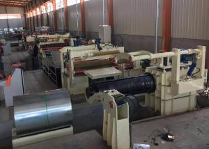  Recoiling Sheet Metal Metal Slitting Line 1250mm Feeding High Efficinecy Manufactures