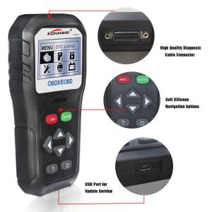 KW818 OBD2 EOBD Live Data Scanner Diagnostic Tool 12v 2 Years Warranty