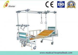  Steel Bed Frame Double Column Hight Adjustable Orthopedic Traction Bed With Turning Table (ALS-TB03) Manufactures