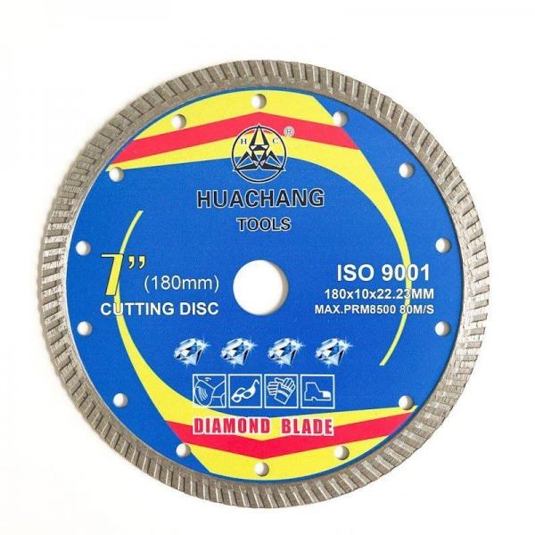 6 Inch 180mm Diamond Blade Porcelain Cutting Disc For Angle Grinder 22.23mm Bore