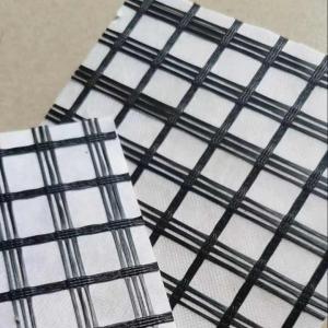  Anti Cracking Fiberglass Geogrid Reinforced Geotextile 25.4x25.4mm 12.7x12.7mm Fiberglass Grid Manufactures