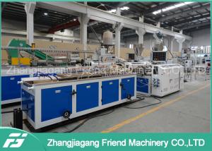 China 380V 50HZ PVC Ceiling Panel Extrusion Line , Reusable Pvc Profile Making Machine on sale