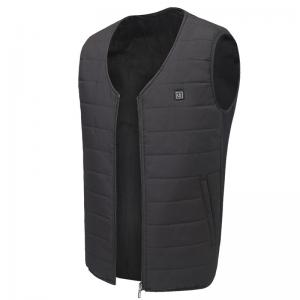  Polyester Heated Waistcoat Adjustable Women Heated Massage Vest Electric Heating Vest Manufactures