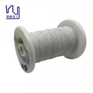  Custom 4n Pure Silver Conductor Litz Magnet Wire 0.1mm Natural Silk Covered Manufactures