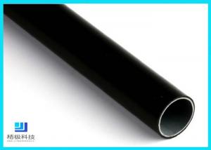  Black Eco-Friendly  Anti-static Lean Pipe Plastic Coated Steel Pipe For Workshop Manufactures