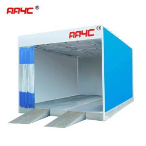 China Powder Vehicle Spray Booth Car Vehicle Spray Booth Portable Paint Prep Station 3M on sale