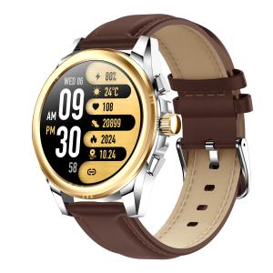 All Metal Amoled Bluetooth Calling Smartwatch Sports Mode Round Shape