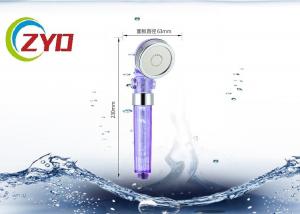 China PC Blue Color Three Function Bathroom Shower SPA Rainfall Jetting Massage Handheld Water Saving Head Hand Shower on sale