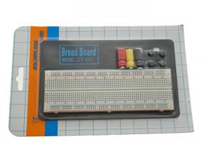 China 830 Tie Points Solderless Breadboard White Color With 2 Years Warranty on sale
