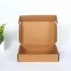  Custom Logo Corrugated Mailer Box Tuck Top Recycled Kraft Paper Coated Manufactures