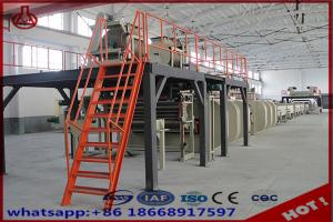 China Automatic Wall Plastering Fiber Cement Board Production Line 1500 Sheets Capacity on sale