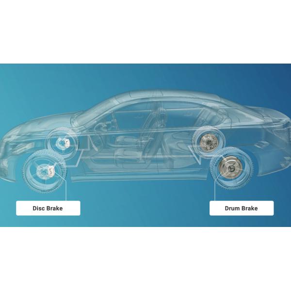 NAO Disc Brake Pads Customized Color Ceramics Material For Truck