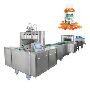 China 80KW Hard Sugar Candy Making Machine 150kg / H Lollipop Candy Production Line on sale