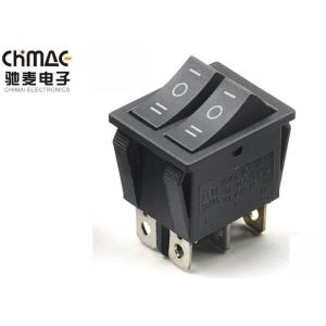  Double Push Button Rocker Switch ON - OFF - ON 2 Way 6 Pins Over 1500 VAC / Min Manufactures