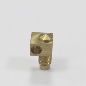 China CNC Brass Parts, Brass 3D Printer Nozzle, Brass Machined Parts, 	Height Gauge on sale