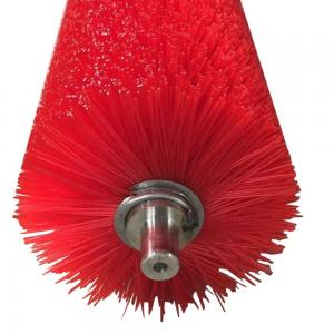 China Nylon Cylinder Brush  For Cleaning Conveyor Belts And Brick Manufacturing on sale