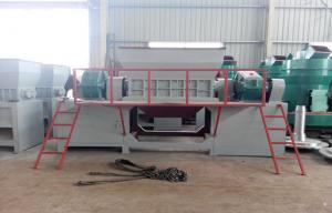  Shredder 800 model 1-4T/H capacity, double roller shredder for timbers, wood blocks, steels, rubbers, and kitchen waste Manufactures