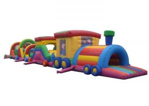 China Indoor Playground Adult Inflatable Obstacle Course Race Fireproof on sale