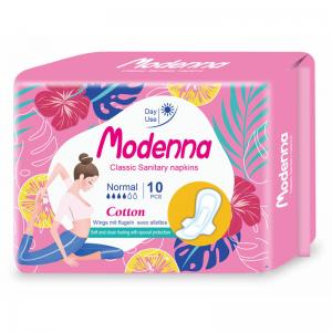 China High Absorbency Winged Hygiene Sanitary Pads Breathable Disposable on sale