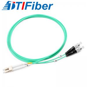  LC/UPC-FC/UPC Fiber Optic Patch Cord Pigtail Low Insertion Loss RoHS Compliant Manufactures