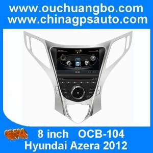 China Ouchuangbo A8 Chipset 3G WiFi 1080P HD S100 Platform for Hyundai Azera 2012 Auto Radio DVD on sale