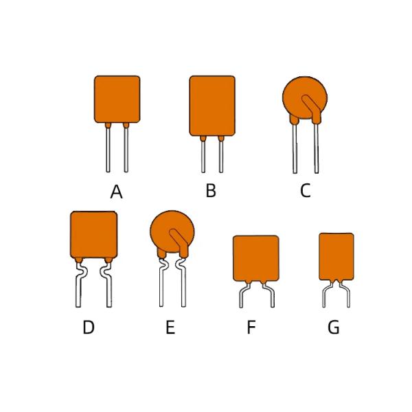 High Precision Polyswitch PPTC Resettable Fuse Overcurrent Protection Devices For Li Ion Battery