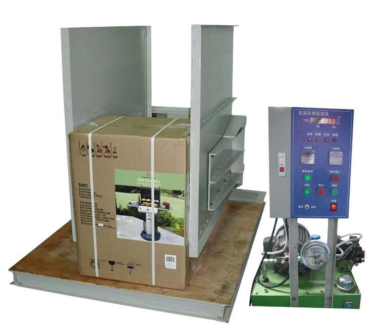  Package Clamp Compression Machine 220V With PLC Programmed Control Manufactures
