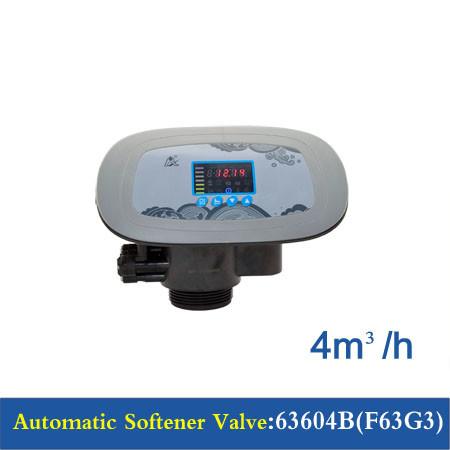 Quality 4 M3/H Water Softener Control Head / Auto Multiport Valve For Softener 63604B(F63G3) for sale