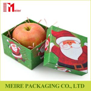 Buy cheap Wholesale luxury two piece custom printed apple cardboard paper packaging box from wholesalers