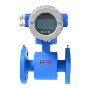  Sewage Pipeline Cement Slurry Flowmeter Electromagnetic Flowmeter With Sand Manufactures