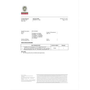 HAINING HAOBO BUILDING MATERIALS CO.,LTD Certifications