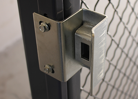 Independent 4 Sides Wire Mesh Security Partitions For Warehouse 20’ *15’ *8’