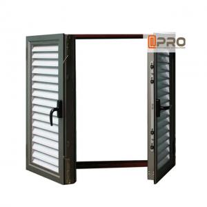 China Fashionable Aluminum Shutter Window Ventilation Aluminum Extrusion Fixed Louver Window on sale