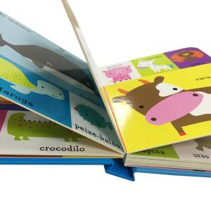 8X8 Inch Children Study Books Custom Board OEM With Durable Binding Full Color