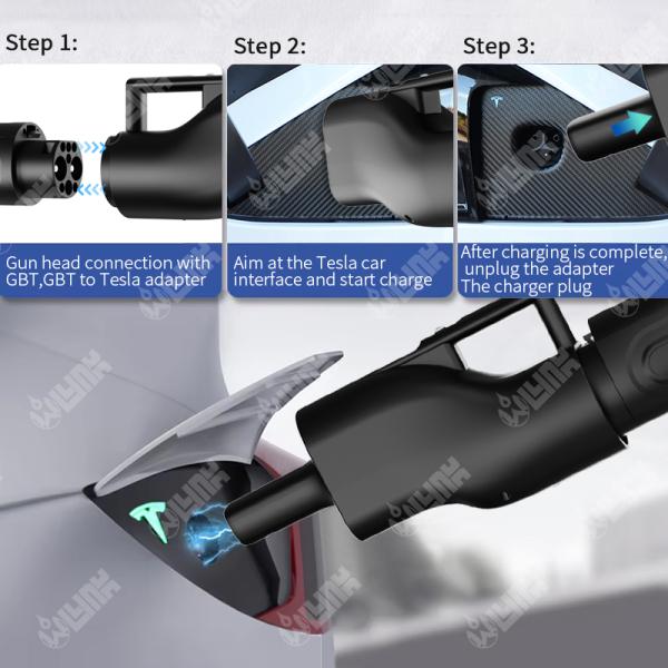Olink Wholesale Factory EV Charger Adapter 250A IP65 CHAdeMO Charger for Tesla Adapter CHAdeMO Adapter
