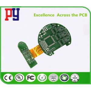 4 Polyimide Rigid Flex PCB Digital Television D Tinned Circuit Board Industry