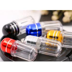Buy cheap PET Plastic Capsule Bottles Metal Blister 1g Single Capsule Shells from wholesalers