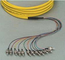  12colour LC Bundle Optical Pigtail Patch Cord Manufactures