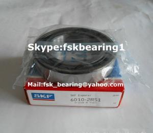China 6010-2rs Deep Groove Ball Bearing Stainless Steel Rubber Sealed Bearings on sale