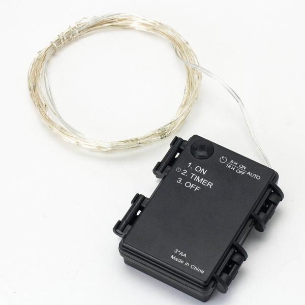 Timer Waterproof 3*AA Battery Multi-Color LED String Lights For Christmas, Party, Festival Decoraction