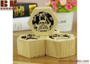 China Mini 18 note Hedwig Theme Harry Potter Hand Engraved Wooden Music Box on sale