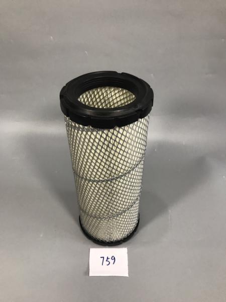 Excavator equipment Strong Innner Core Yanmar Air Filters Maximum Filtering Surface Frame Corrosion Resistant